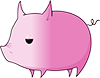 a little pink pig